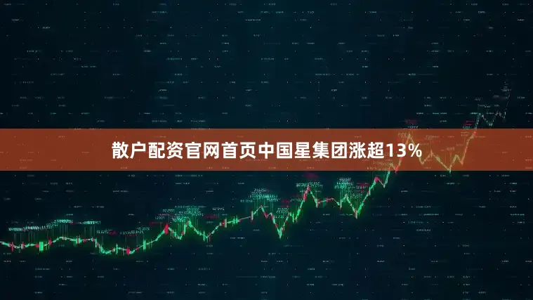 散户配资官网首页中国星集团涨超13%